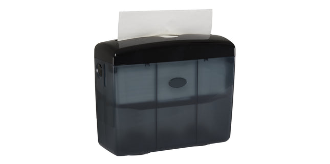 Table Top Hand Towel Dispenser - Black