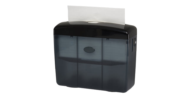 Table Top Hand Towel Dispenser - Black