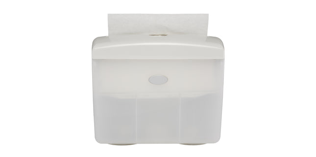 Table Top Hand Towel Dispenser - White