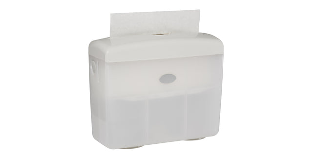 Table Top Hand Towel Dispenser - White