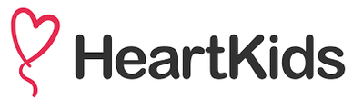 HeartKids logo with a red heart symbol on a white background Corporate Cleaning Solutions Sponsor