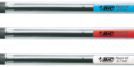 BIC 10K Mechanical Pencil 0.7mm Assorted Colours Pack 20