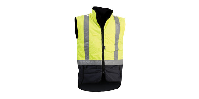 Bison Stamina Day/ Night 5-in-1 Vest Combo Yellow/navy