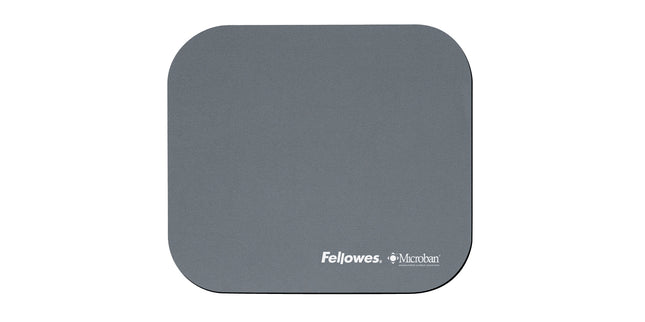 Fellowes Mouse Pad Microban Protection Graphite Each