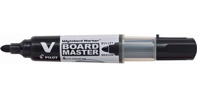 Pilot BeGreen V Board Master Whiteboard Marker Bullet Tip Black