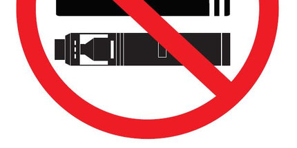 English No Smoking Or Vaping Signs Each