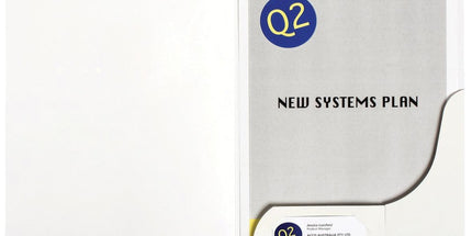 Marbig Presentation Folder Single Pocket A4 Pack 20