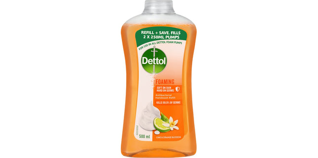 Dettol Antibacterial Foaming Hand Wash Refill 500ml