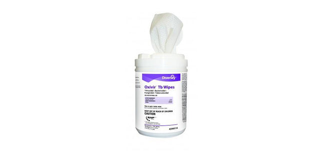 Diversey Oxivir TB Oxivir TB Hospital Grade Cleaner & Sanitiser Wipes Tub 160