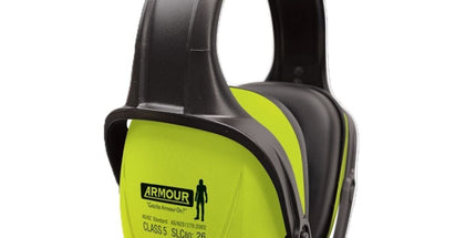 Armour Headband Earmuff Class 5 (Slc8029) Hivis Yellow/black