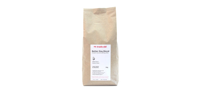 Trade Aid Coffee Beans Better Day Blend 1kg