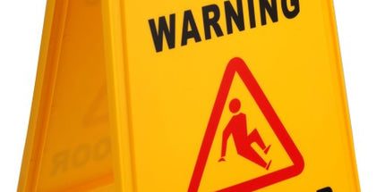 Safety Sign Wet Floor A-Frame 600 x 290mm Yellow
