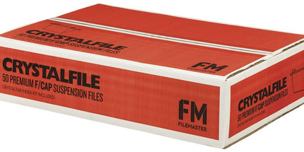 Compare FM Crystalfile Suspension Files Foolscap Green Box 50