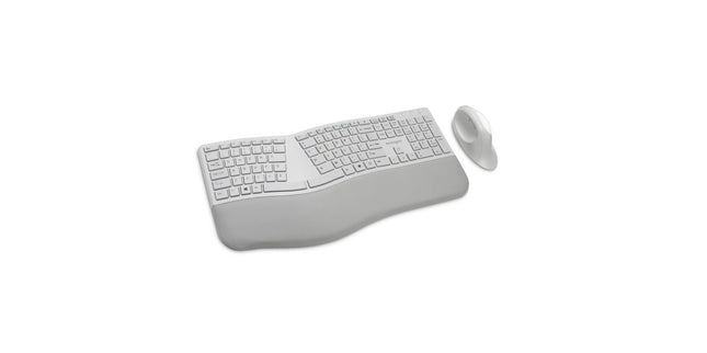 Kensington Pro Fit Ergo Keyboard Mouse Combo Wireless Grey
