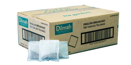 Dilmah Speciality Tea Bags English Breakfast Tagless Box 500