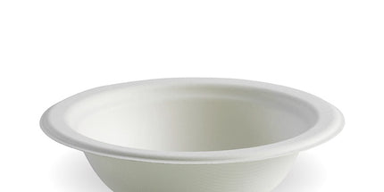 BioPak Biocane Bowl 390ml 12oz Pack 125