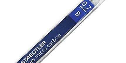 Staedtler Mars Mechanical Pencil Lead Refills B 0.7mm Tube 12