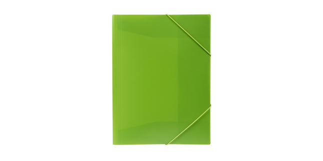 Marbig Document Wallet Polypropylene Elastic Closure A4