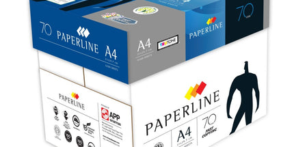 PaperOne A4 Copy Paper 70gsm White Ream 500 Box 5