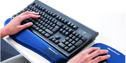 Fellowes PlushTouch Mouse Pad Wrist Rest - various colours
