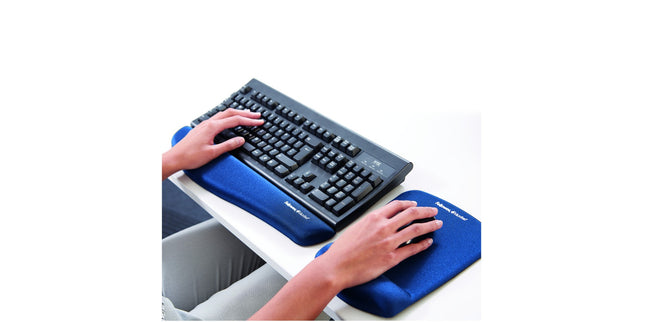 Fellowes PlushTouch Mouse Pad Wrist Rest - various colours