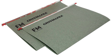 FM Crystalfile Suspension Files A4 Green Box 50