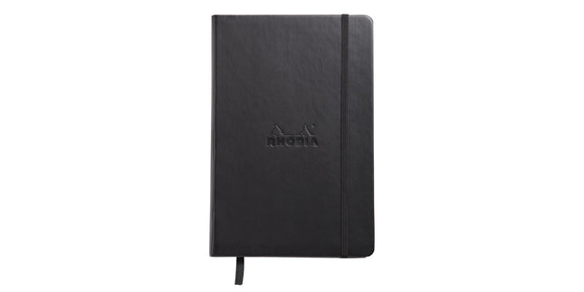 Rhodia Web Notebook Ruled A5 192 Pages Black