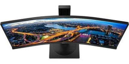 Philips 34in WQHD Curved USB-C Docking Monitor with Windows Hello Webcam