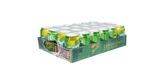 Sprite Lemonade Cans Tray Packed 24 x 330ml