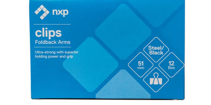 NXP Foldback Clips - Assorted sizes