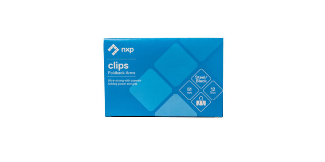 NXP Foldback Clips - Assorted sizes