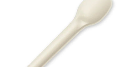 BioPak Teaspoon Compostable Bagasse Sugarcane 110mm Pack 50