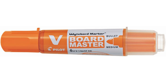 Pilot BeGreen V Board Master Whiteboard Marker Bullet Tip Orange