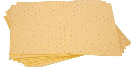Hazchem Absorbent Pad 300gsm 430 x 480mm Yellow Each