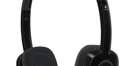Logitech Headset H151 Wired Stereo Single Pin Multi Device with Noise Cancelling Microphone