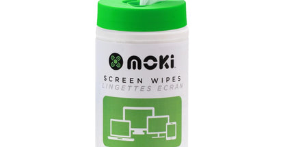 Moki Cleaning Wipes Screens Tub 80