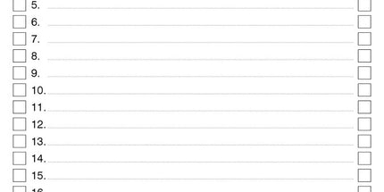 Opus Things To Do Pad A5 80 Sheets