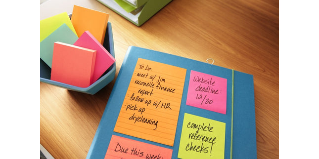 Post-it Self Adhesive Notes 660-3AN Lined 101 x 152mm Poptimistic Pack 3