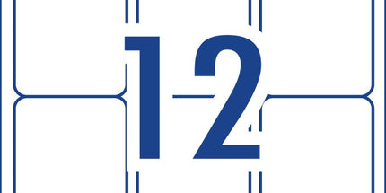 Avery Address Labels Sure Feed Laser Printer 959005 / L7164 63.5 x 72mm 12 Per Sheet Pack 1200