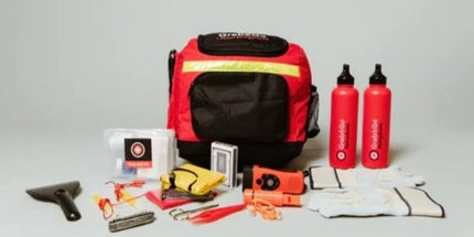 Grab & Go 1 Person Emergency Kit Red / Black