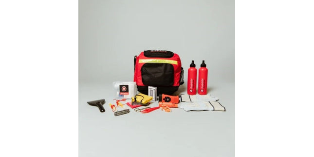 Grab & Go 1 Person Emergency Kit Red / Black