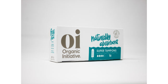 Oi Organic Tampons Super Pack 16 Box 12