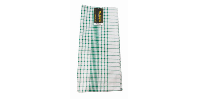 Filta Cleaning Products Tea Towel Commercial Cotton XL Green