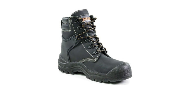 Wolf Lace Up Steel Cap Boot
