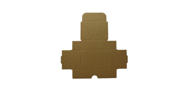 Die Cut Box Hinged Lid White - Various sizes