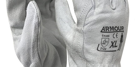 Armour Leather Full Split Rigger Glove