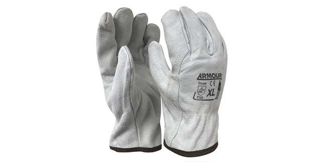 Armour Leather Full Split Rigger Glove