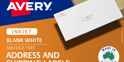 Avery Shipping Labels Inkjet Printer 936085 199.6 x 289.1mm 1 Per Sheet White Pack 50