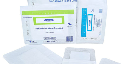 DTS Medical Wound Dressing Island Non-Woven Assorted Sizes Pack 9