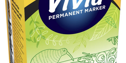 BIC Eco Vivid Permanent Marker Bullet Tip 4.95mm Black Box 12